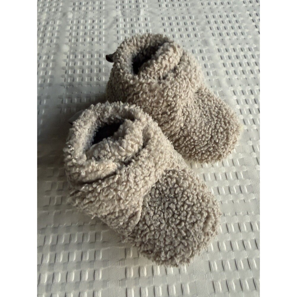Wonder Nation Sheep's Ankle Boots - Size 4 Toddler (Baby)